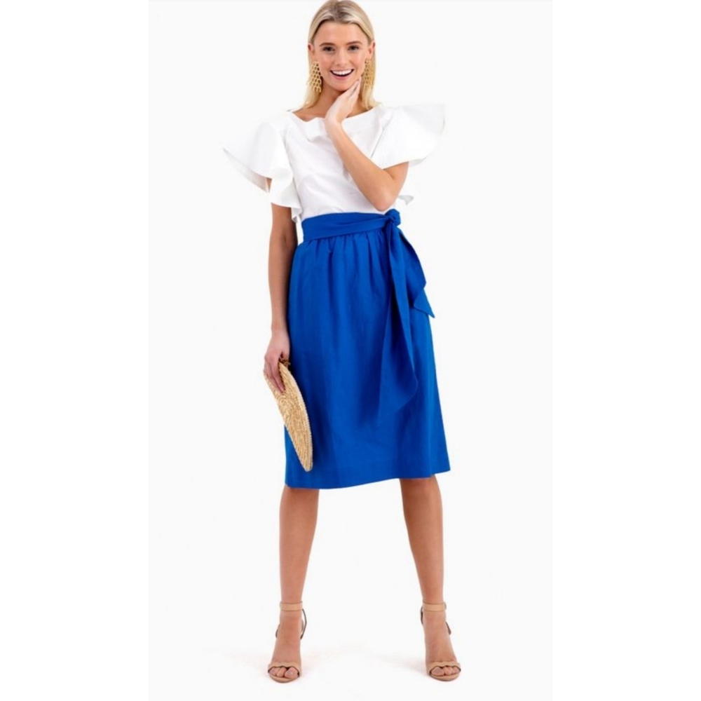 Rachel Antonoff Toby Peg Skirt Tie Waist Size 0